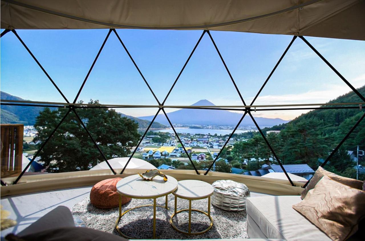 Hotel Mt.Fujiグランピングテラス　嶺乃華 Fujikawaguchiko Exterior foto