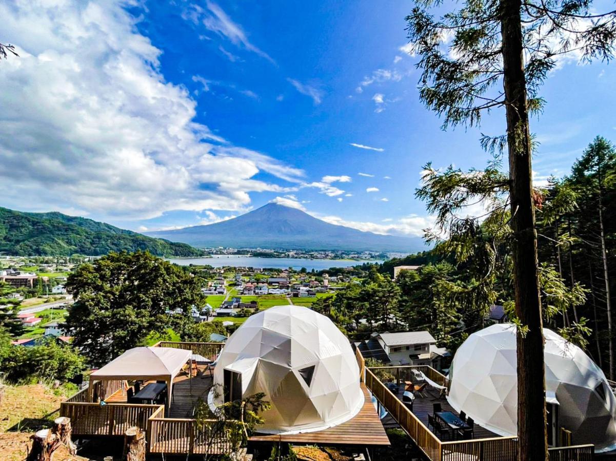 Hotel Mt.Fujiグランピングテラス　嶺乃華 Fujikawaguchiko Exterior foto