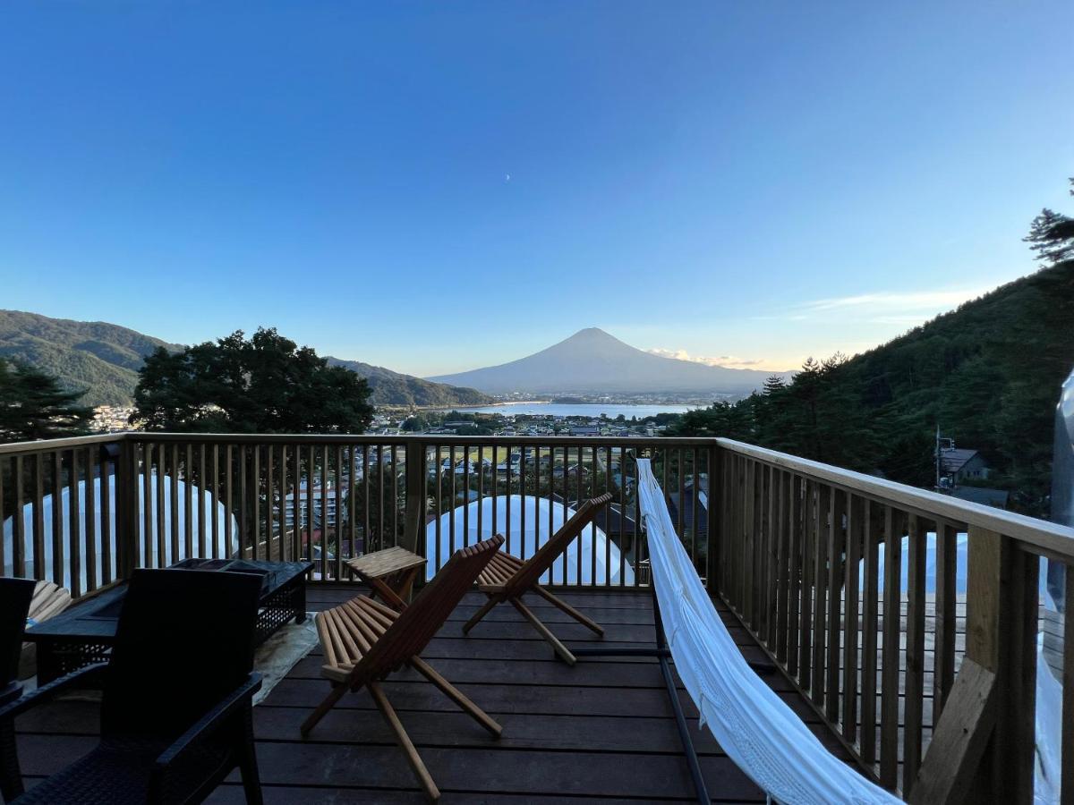 Hotel Mt.Fujiグランピングテラス　嶺乃華 Fujikawaguchiko Exterior foto