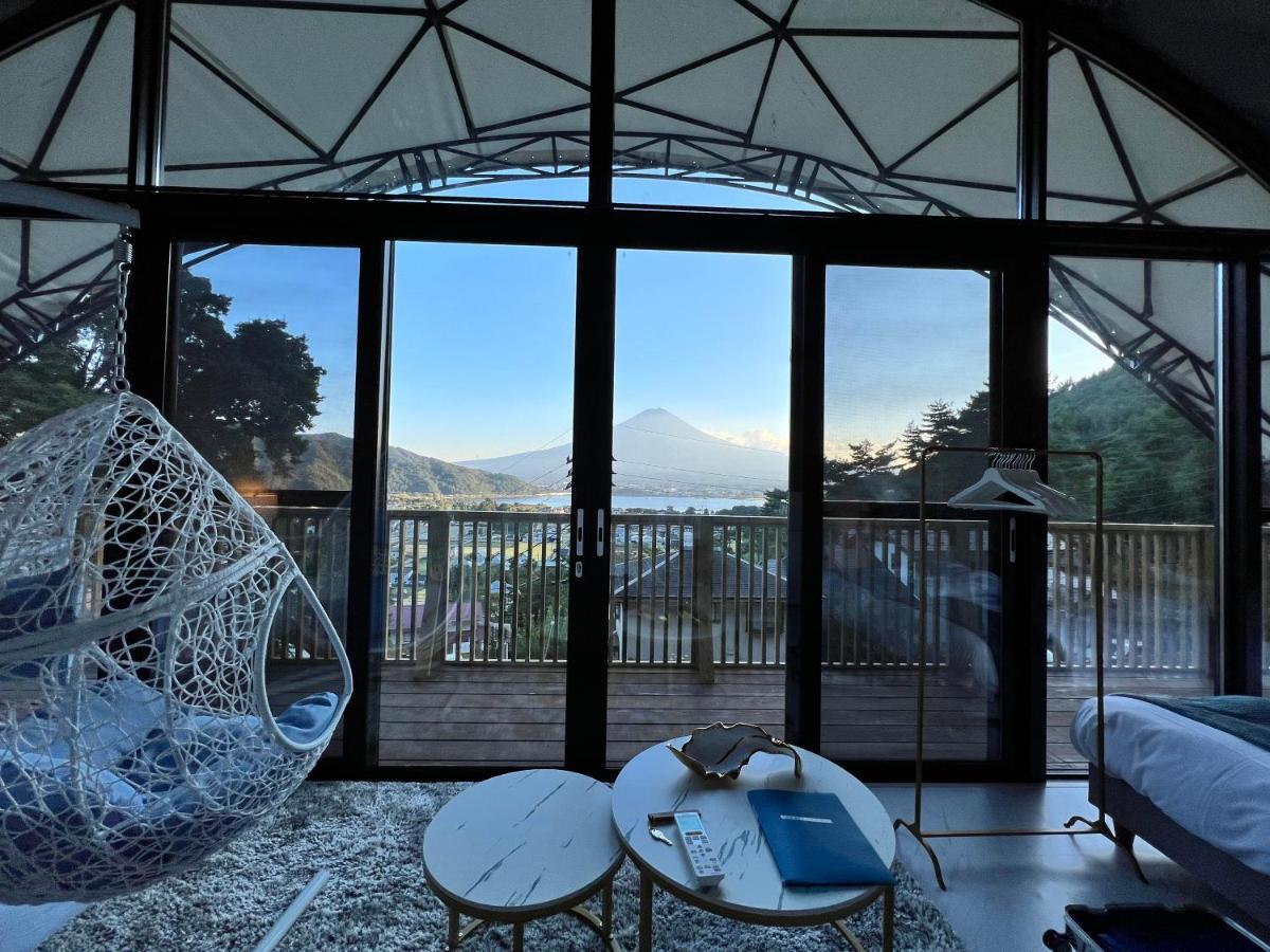 Hotel Mt.Fujiグランピングテラス　嶺乃華 Fujikawaguchiko Exterior foto