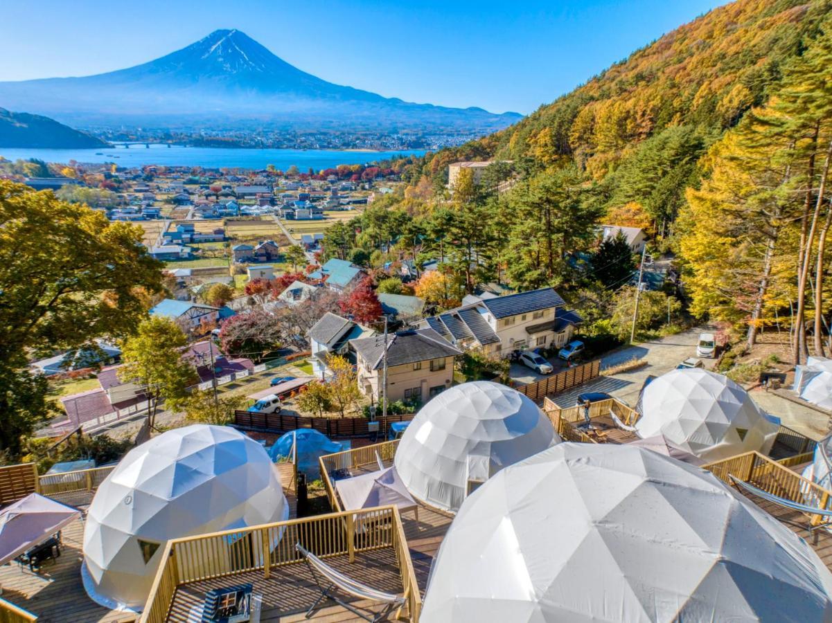 Hotel Mt.Fujiグランピングテラス　嶺乃華 Fujikawaguchiko Exterior foto