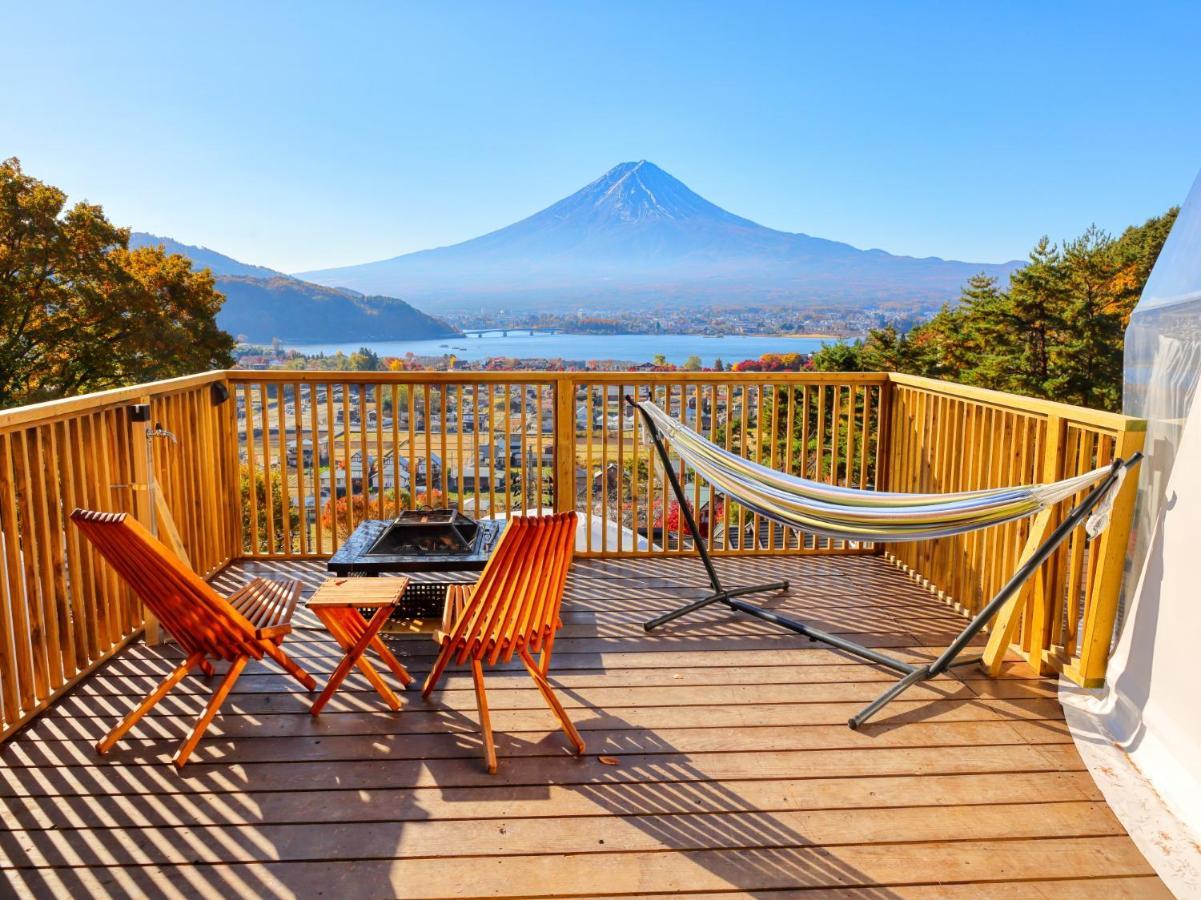 Hotel Mt.Fujiグランピングテラス　嶺乃華 Fujikawaguchiko Exterior foto