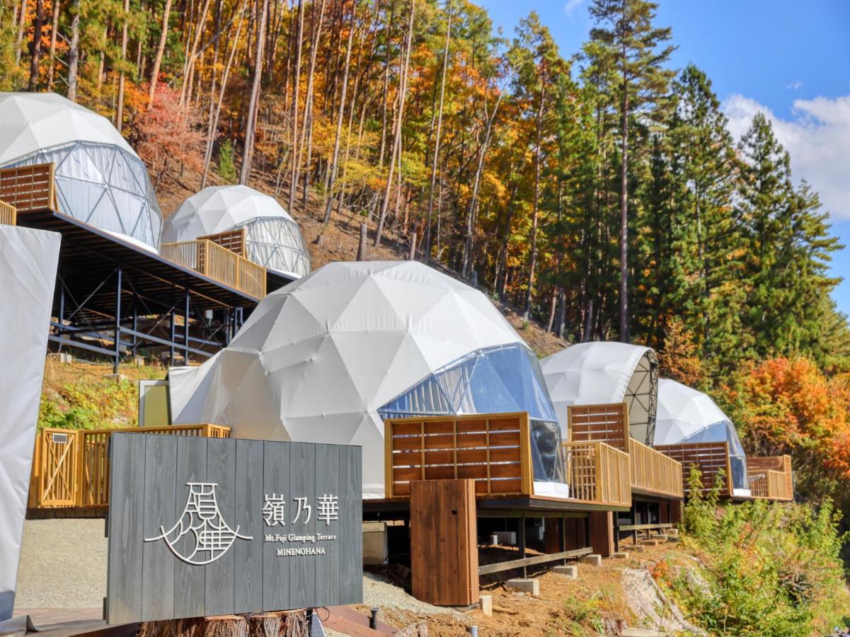 Hotel Mt.Fujiグランピングテラス　嶺乃華 Fujikawaguchiko Exterior foto